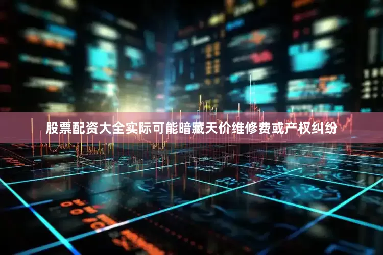 股票配资大全实际可能暗藏天价维修费或产权纠纷